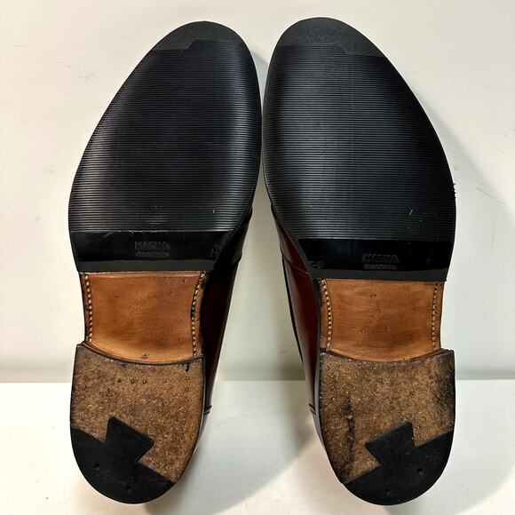 NEW SOLES Alden 686 Full Strap Slip-On Penny Loafer Dark Brown Calf USA 10.5 D - Picture 2 of 12